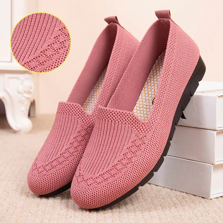 Behagelige og åndbare slip-on efterårssko til kvinder med svangstøtte – Leona