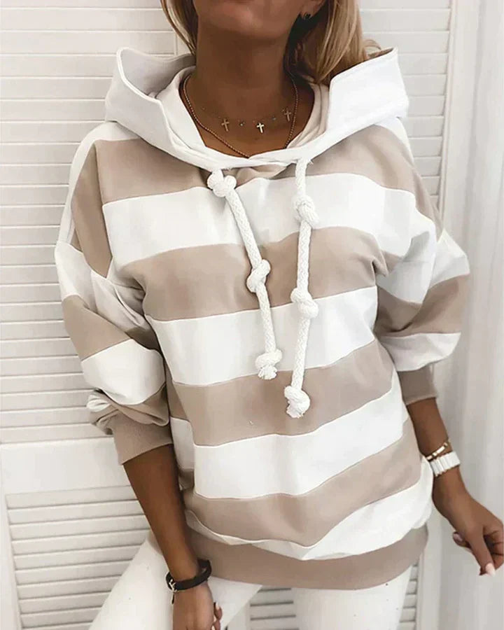 Varm og moderigtig damehoodie - Elise