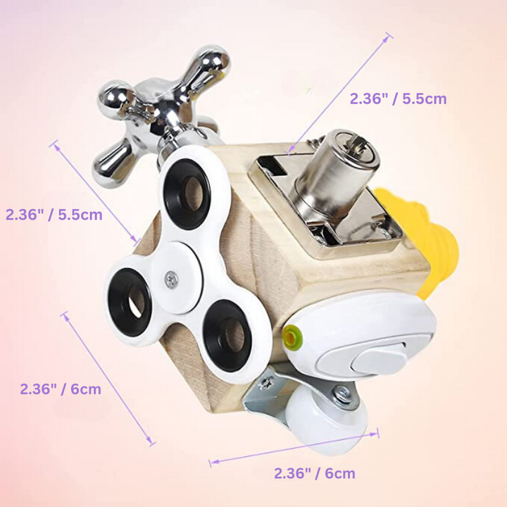 Børne-puslespilskasse - Eventyrkube