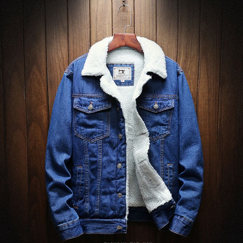 Denim vinterjakke - Alex