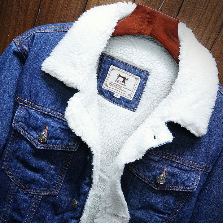 Denim vinterjakke - Alex
