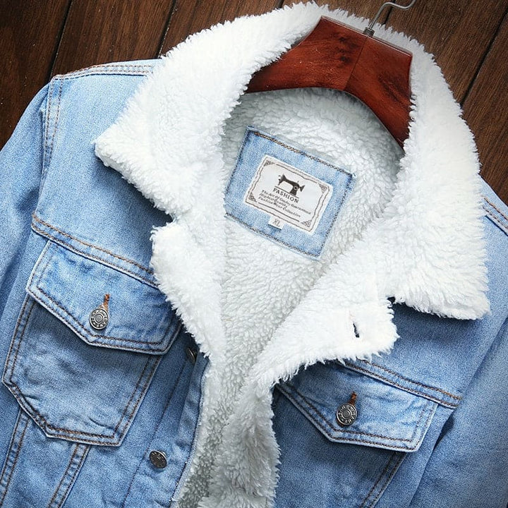 Denim vinterjakke - Alex