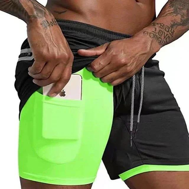 Løbershorts til herrer med dobbelt lag – Milan