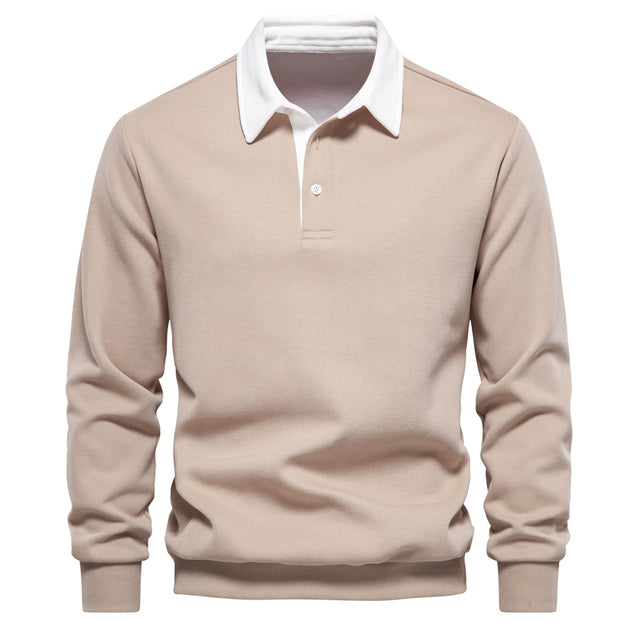 Trendy herre polo-pullover - James