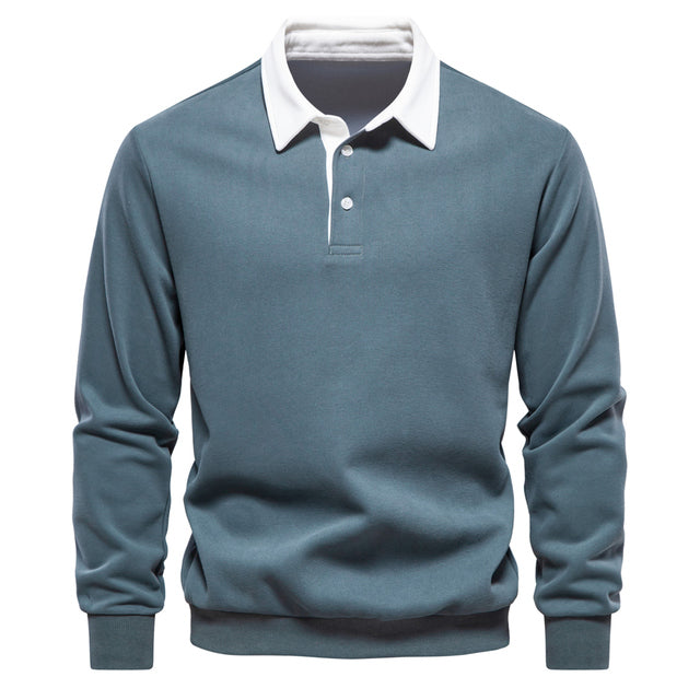 Trendy herre polo-pullover - James