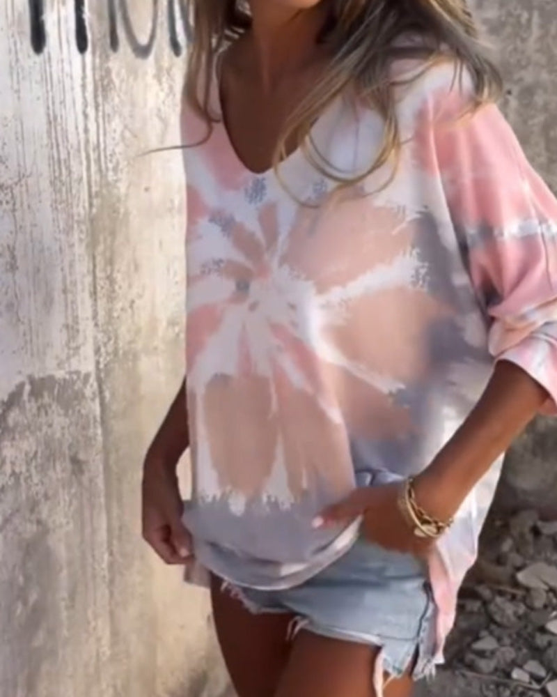 Behagelig & alsidig dameshirt med rund halsudskæring – Maila