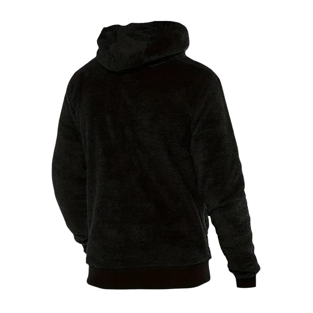Herre hoodie foret med pels & hætte – Emil
