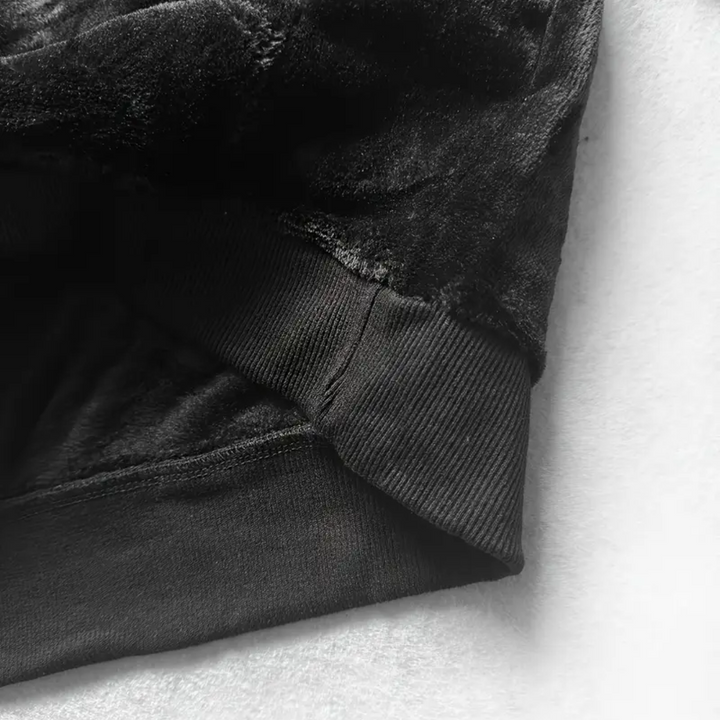 Herre hoodie foret med pels & hætte – Emil