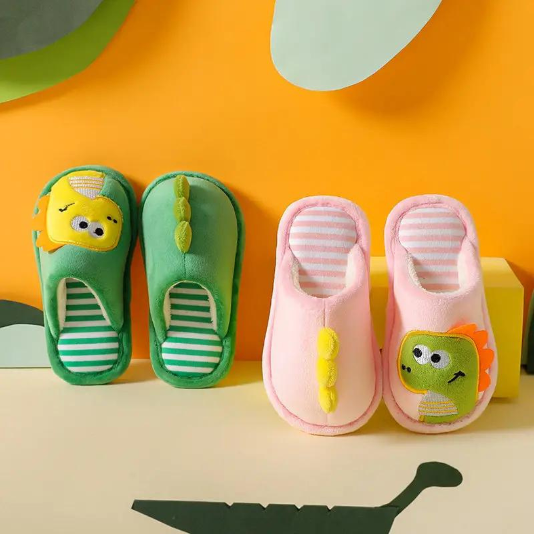 Børnesko med dino design - RoarySteps