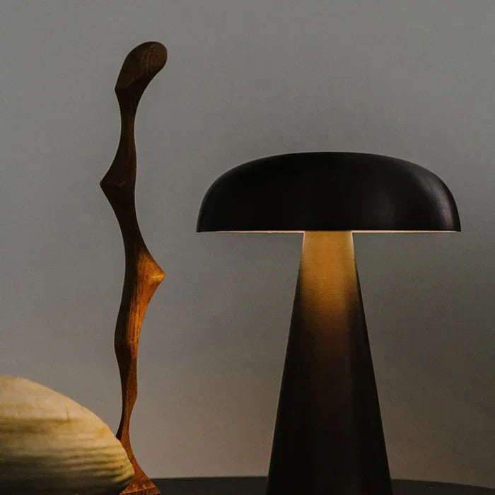 Stilfuld Bærbar Bordlampe - ShroomLite