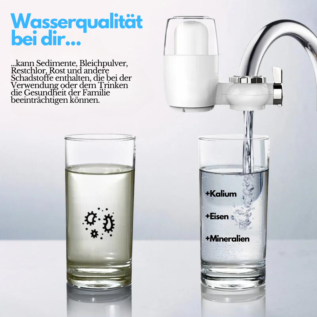 Vandfilter til sundere hud og rensning af drikkevand - AquaVital