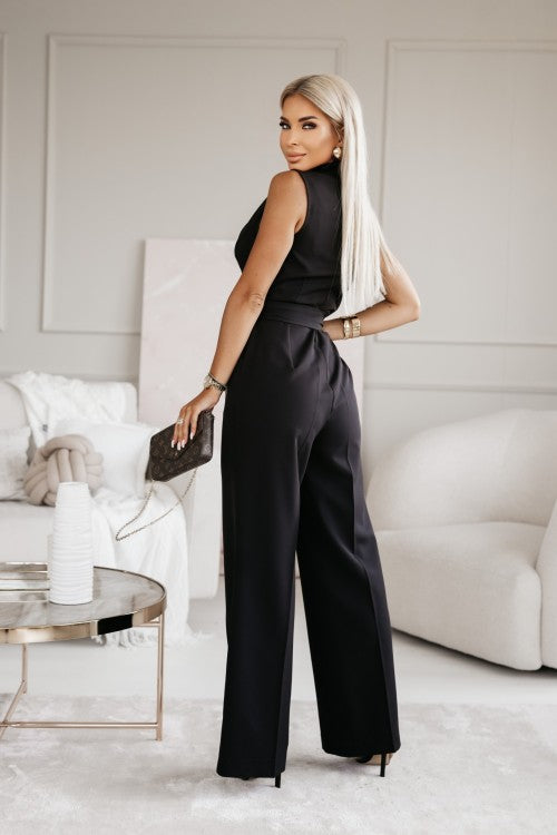 Figurformende & alsidig damejumpsuit med komfortstretch – Linnea