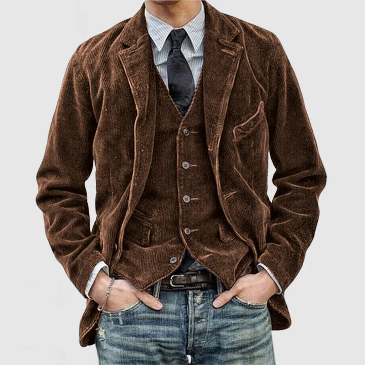 Vintage Herreblazer og Vestsæt - Alexander