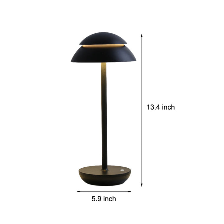 Trådløs genopladelig bordlampe med LED-belysning - GlowBeam