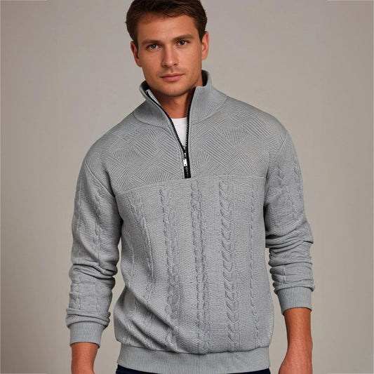 Herrertrøje med cashmere-merinould - Efterårsfortryllelse Severin