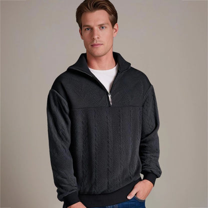Herrertrøje med cashmere-merinould - Efterårsfortryllelse Severin