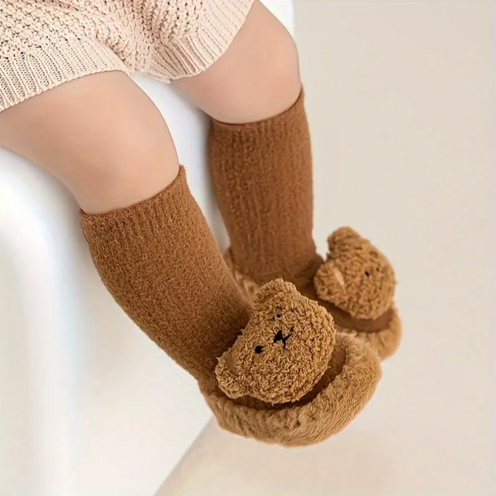 Børnesko sokker med bjørne – CozyBear