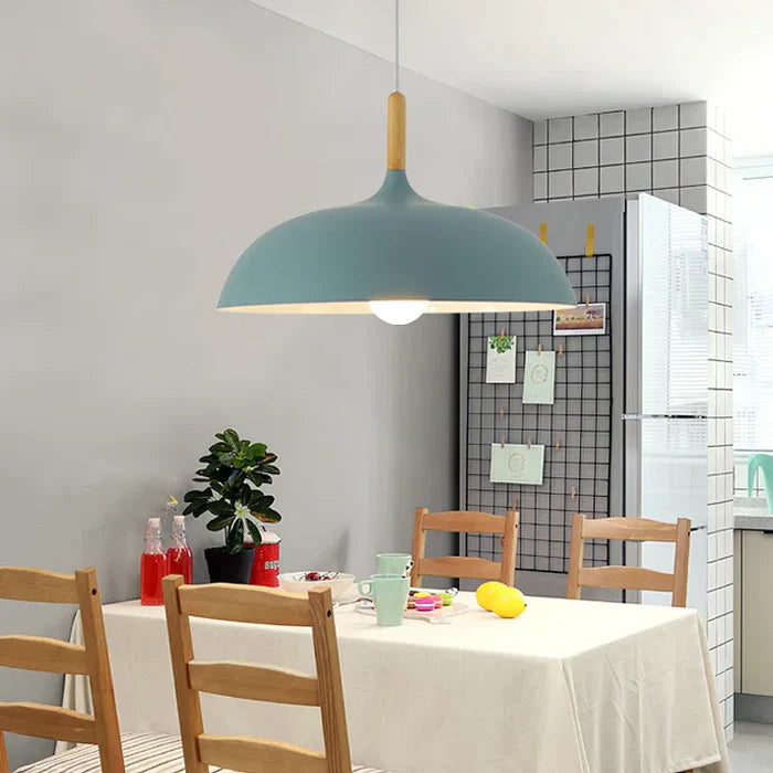 Loftlampe i skandinavisk egetræ - ScandiLuxe