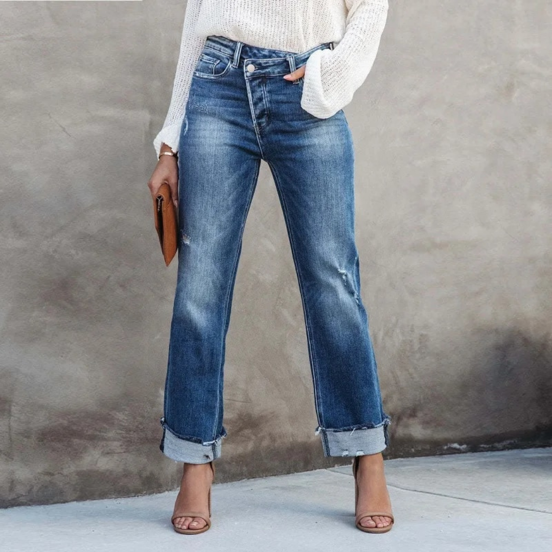 Komfortable damejeans - Elise