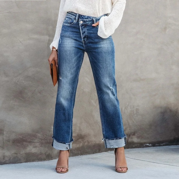 Komfortable damejeans - Elise