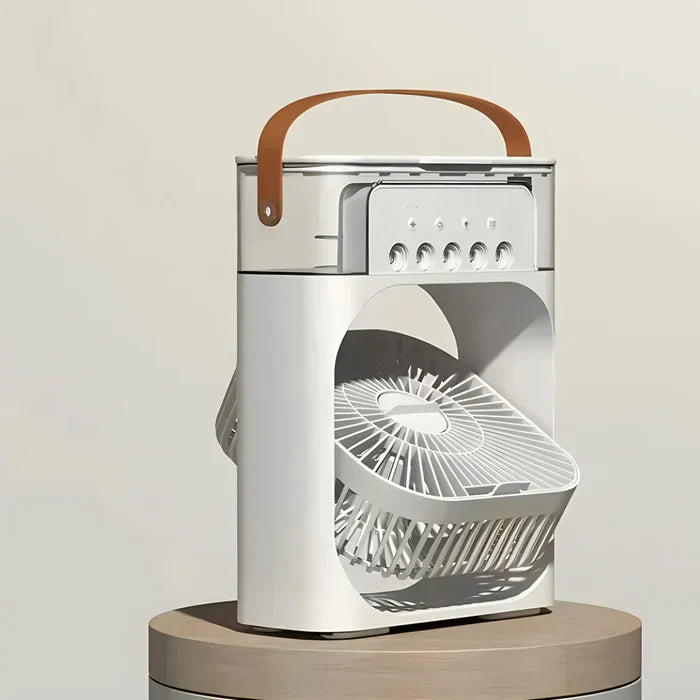 3-i-1 ventilator med 7-farvet LED-lys - BreezeMaster Pro