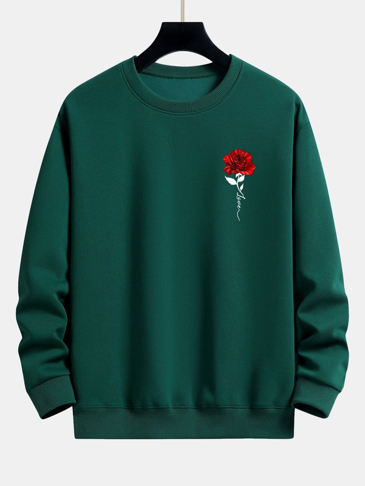 Dame Rosenprint Sweatshirt - Amelia