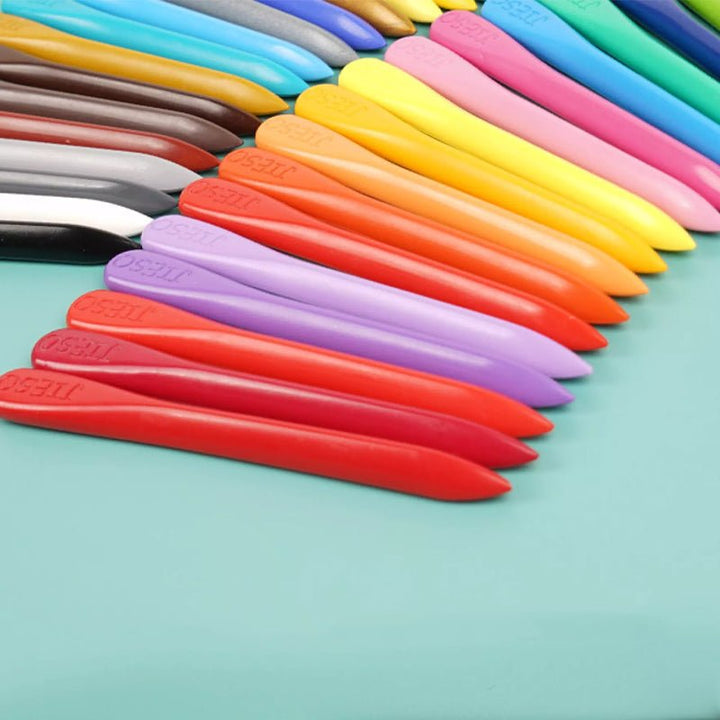 Naturlige, farverige voksfarver - EcoCrayons