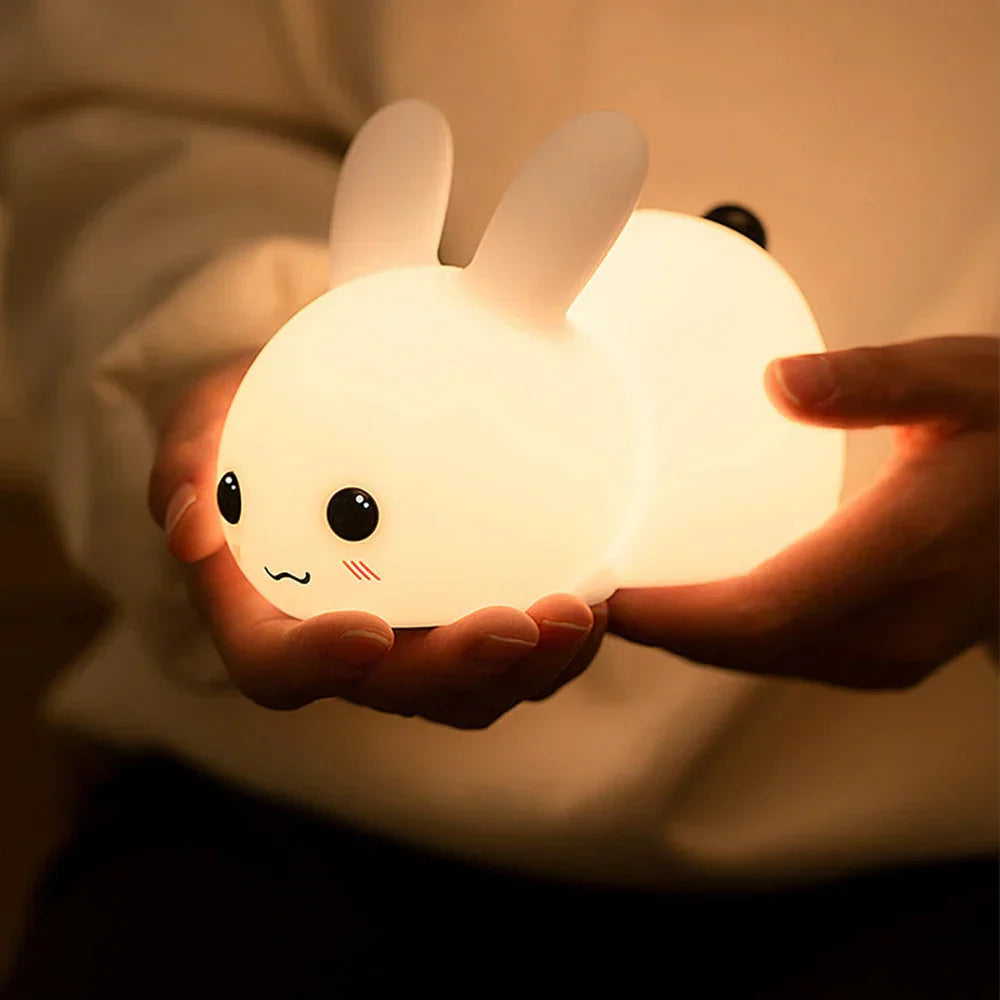 Sød Kanin Natlampe - BunnyGlow