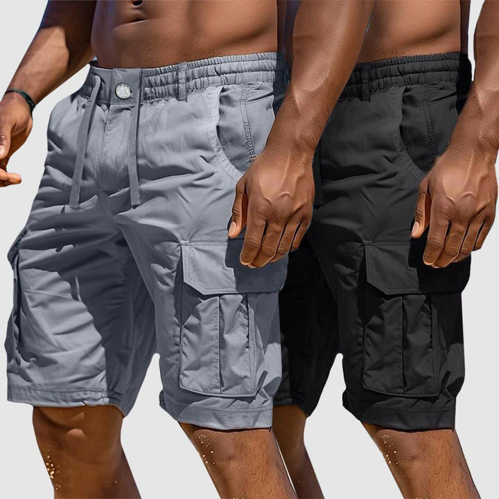 Sommer cargoshorts til herrer i bomuldsblanding – Rafael