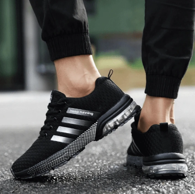 Lette og ortopædiske komfort-sneakers med støddæmpning – Movix Air