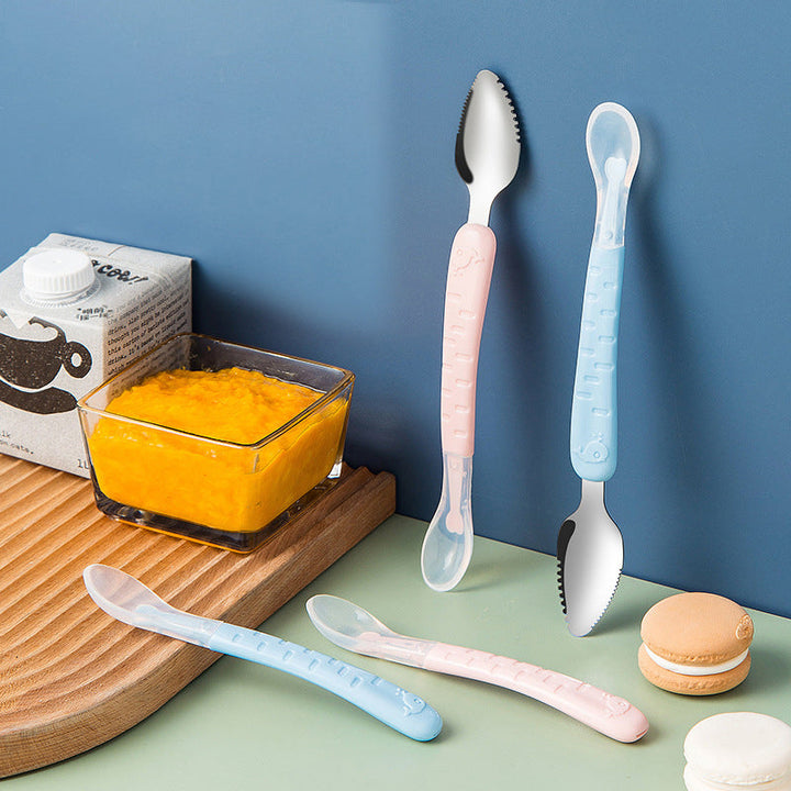 2-i-1 Silikone Babyske - TinyTasties