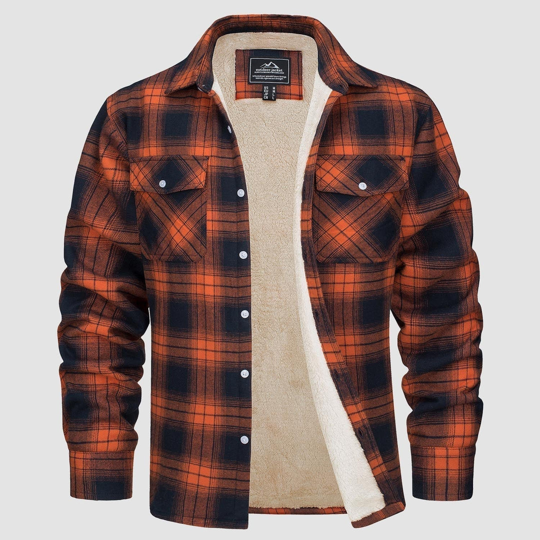 Komfortabel fleece-skjorte - Ruben