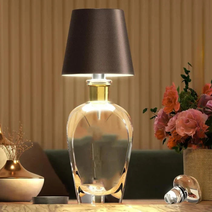 Bærbar LED-flaskelampe - GlowBottle