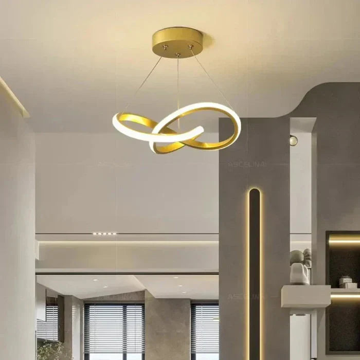 Moderne LED-loftlampe - WaveGlow