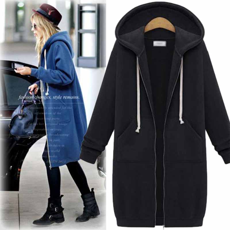 Casual Lang Damecardigan - CozyZip