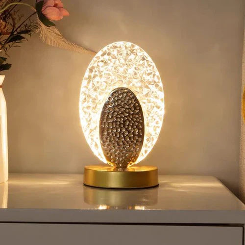 Moderne & Luksuriøs Påfuglebordlampe - PeacockLuxe