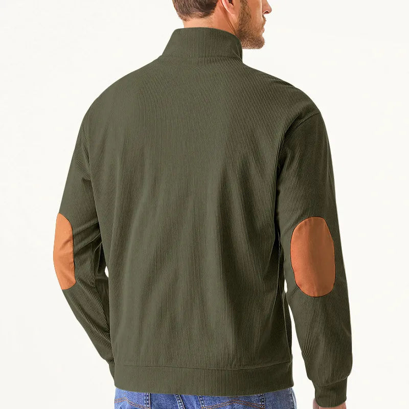 Herresweater med stående krave - Liam