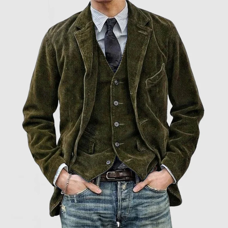Vintage Herreblazer og Vestsæt - Alexander