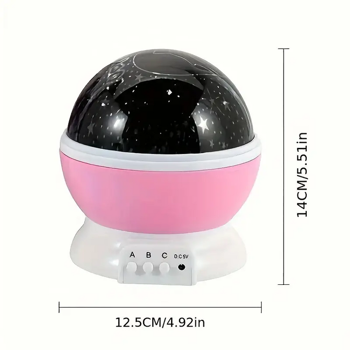 Stjerneprojektor Natlampe - Luna