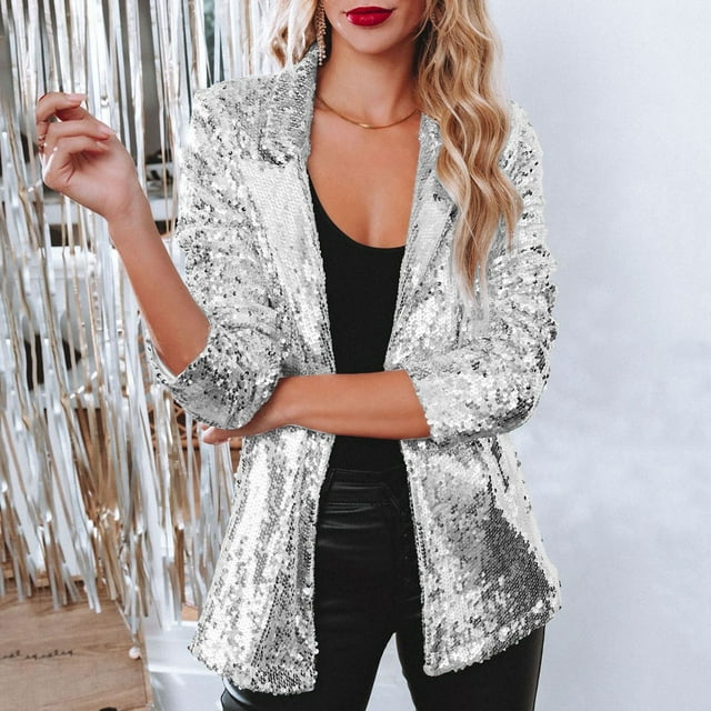 Trendy Pailletblazer - Olivia