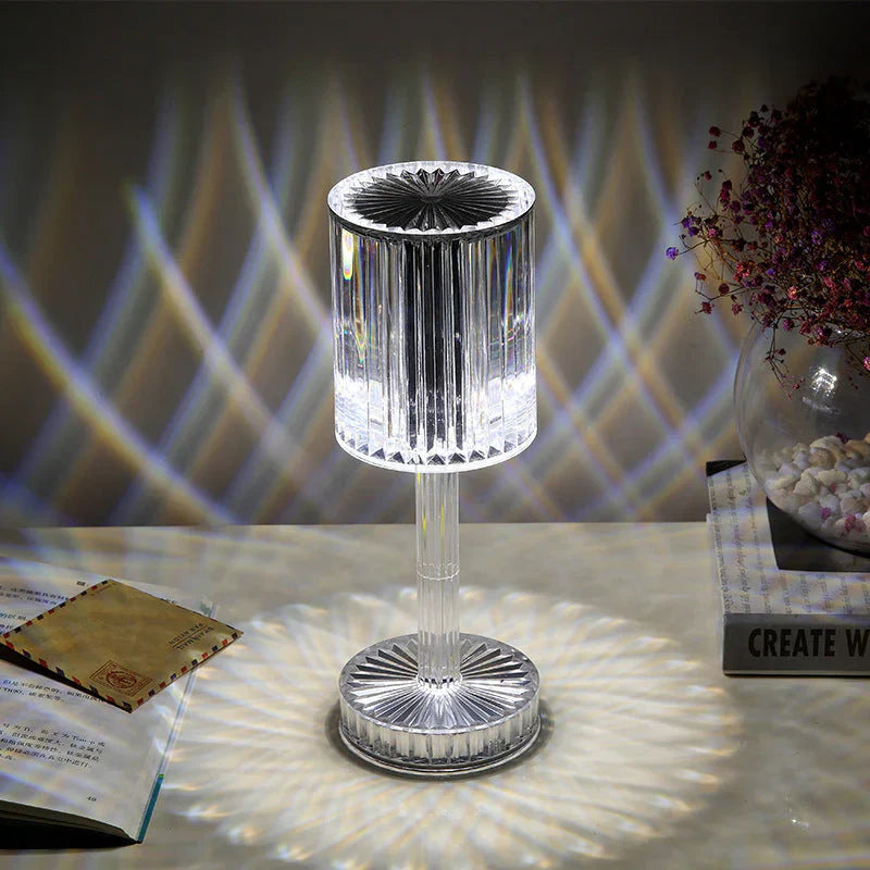 Dæmpbar Krystal Bordlampe med Moderne Belysning - Seraphine