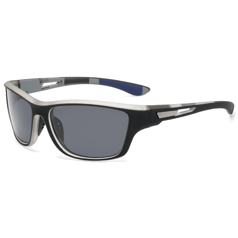 Sportsolbrille til herrer med polariserede linser og UV400-beskyttelse – Vayron