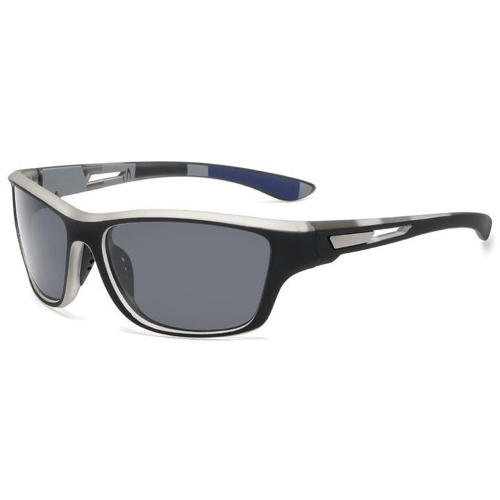 Sportsolbrille til herrer med polariserede linser og UV400-beskyttelse – Vayron