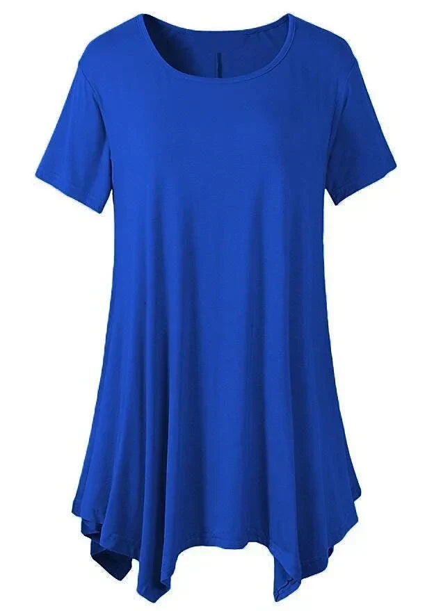 Loose Fit Dame T-shirt med Korte Ærmer – Taryn