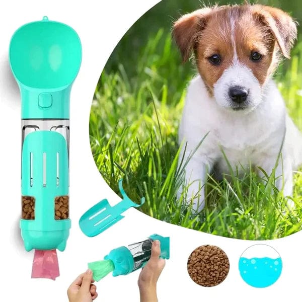 3-i-1 Drikkeflaske til hunde - AdventureBuddy