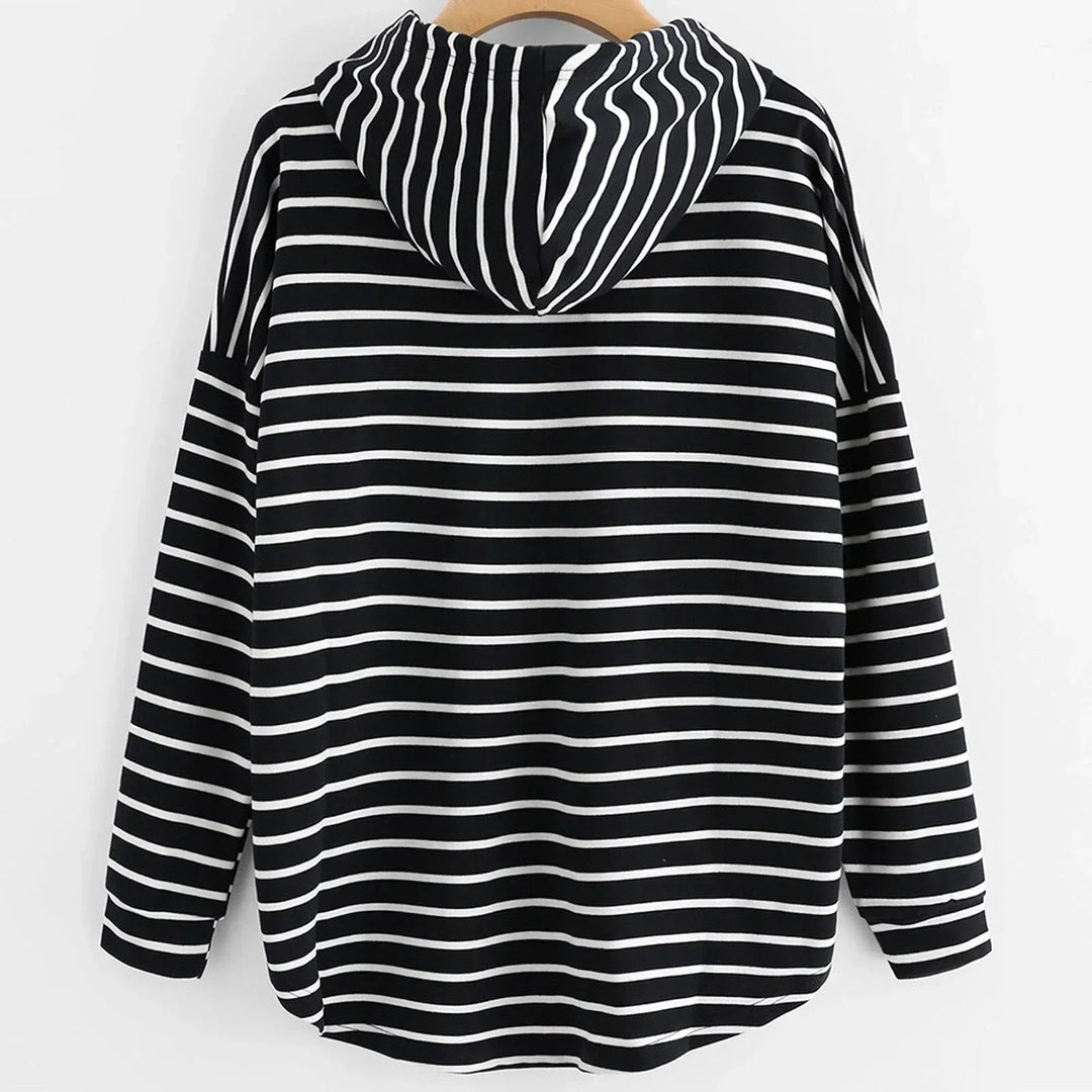 Stilfuld damehoodie - Liana