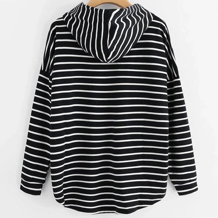 Stilfuld damehoodie - Liana