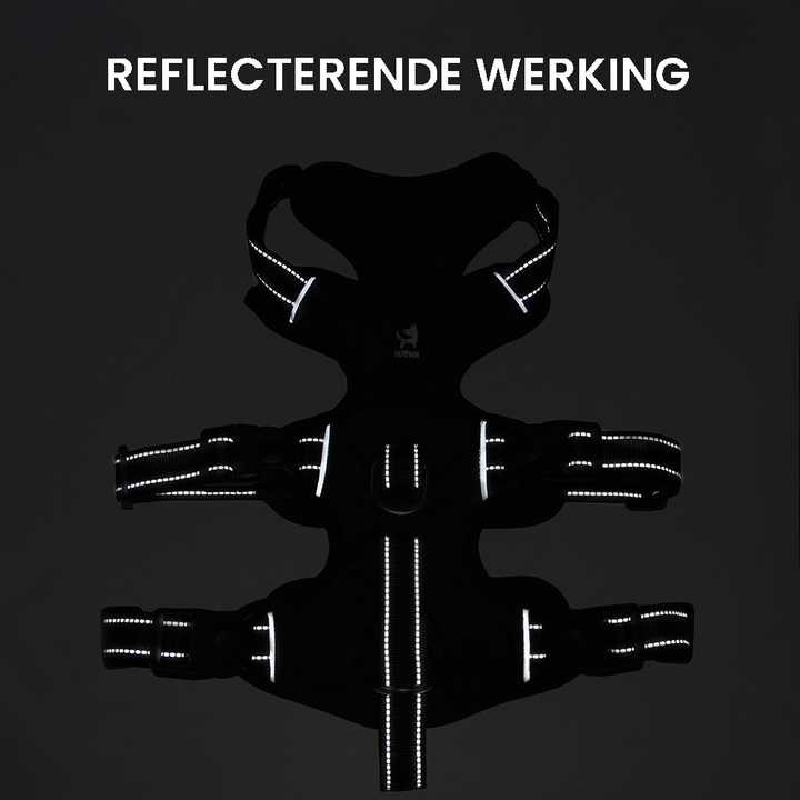 Reflekterende anti-trækhundesele - GripGuard