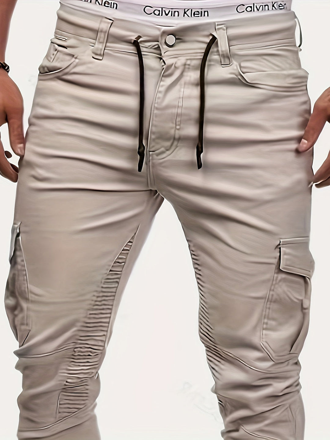 Chic herre-stretchbukser i streetstyle - Daan