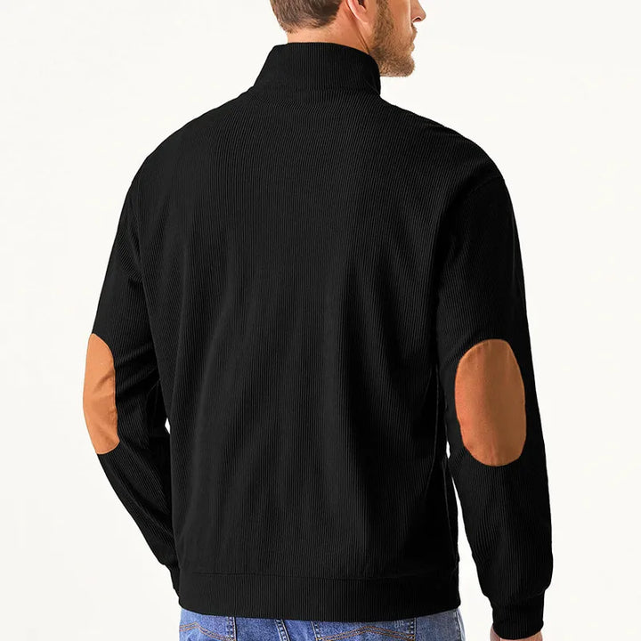 Herresweater med stående krave - Liam